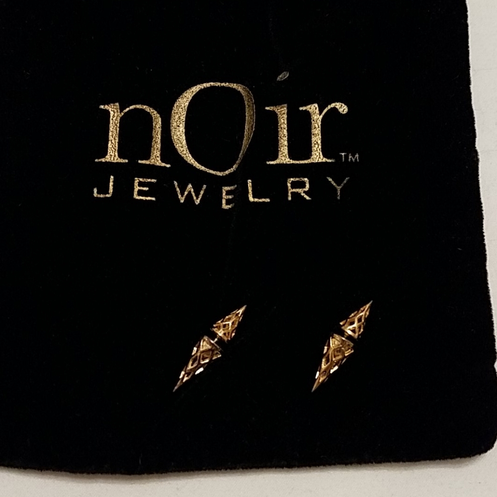 Spike Earrings by Noir